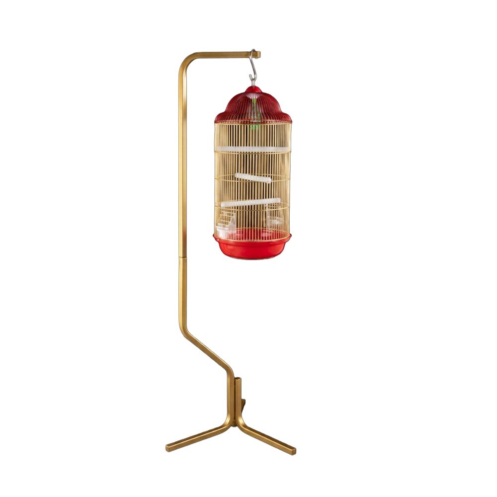 Bird cage stand