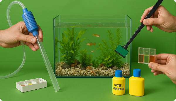 Maintain freshwater aquariums