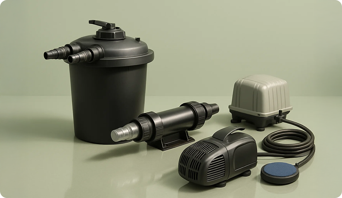 Technical products ponds