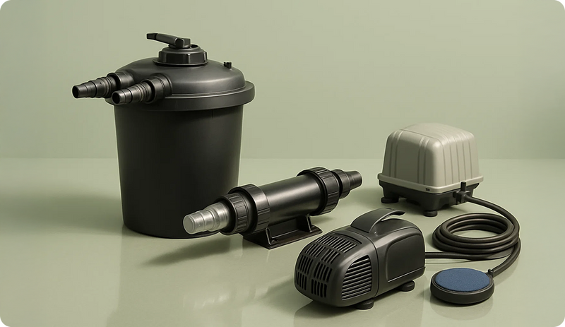 Technical products for ponds