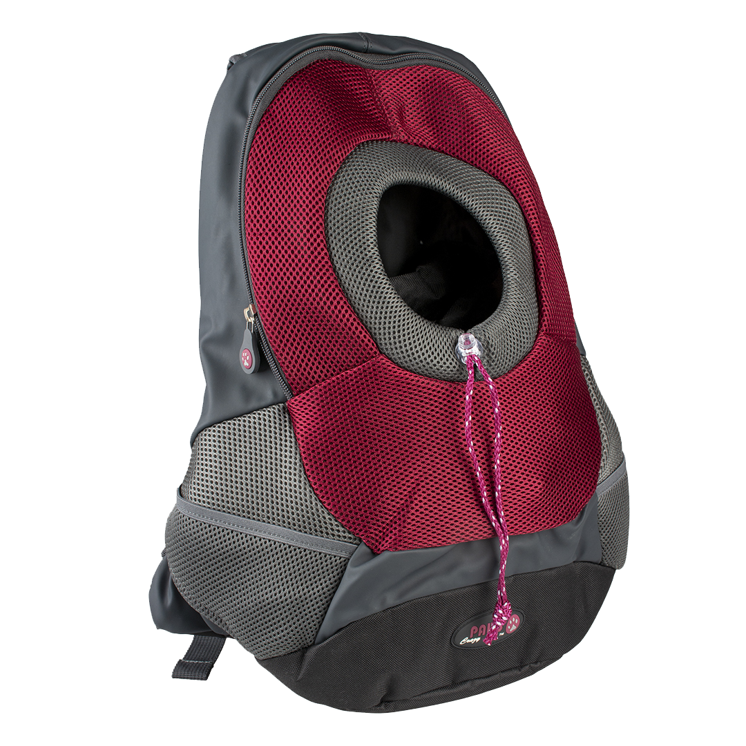 Carrybag Maria Crazy Paws Nylon Bordeaux