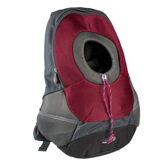Carrybag Maria Crazy Paws Nylon Bordeaux