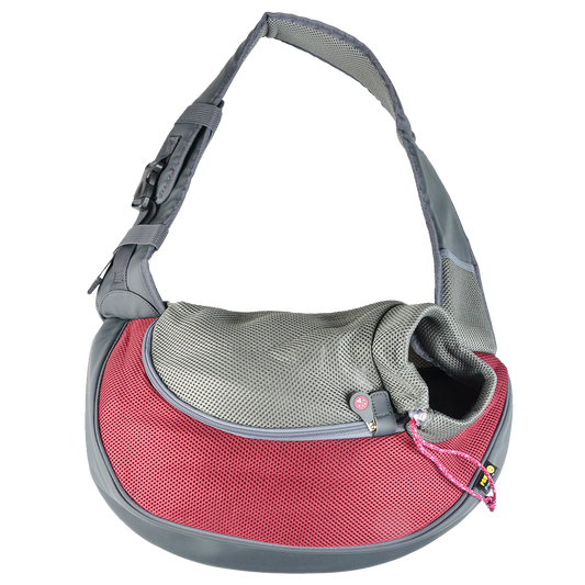 Carrybag Sarah Crazy Paws Nylon Bordeaux