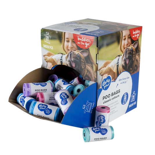 Classic Colour poo bags