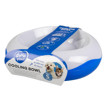 وعاء تبريد أبيض/أزرق
