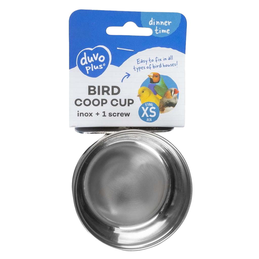 Coop cup bird inox + 1 screw