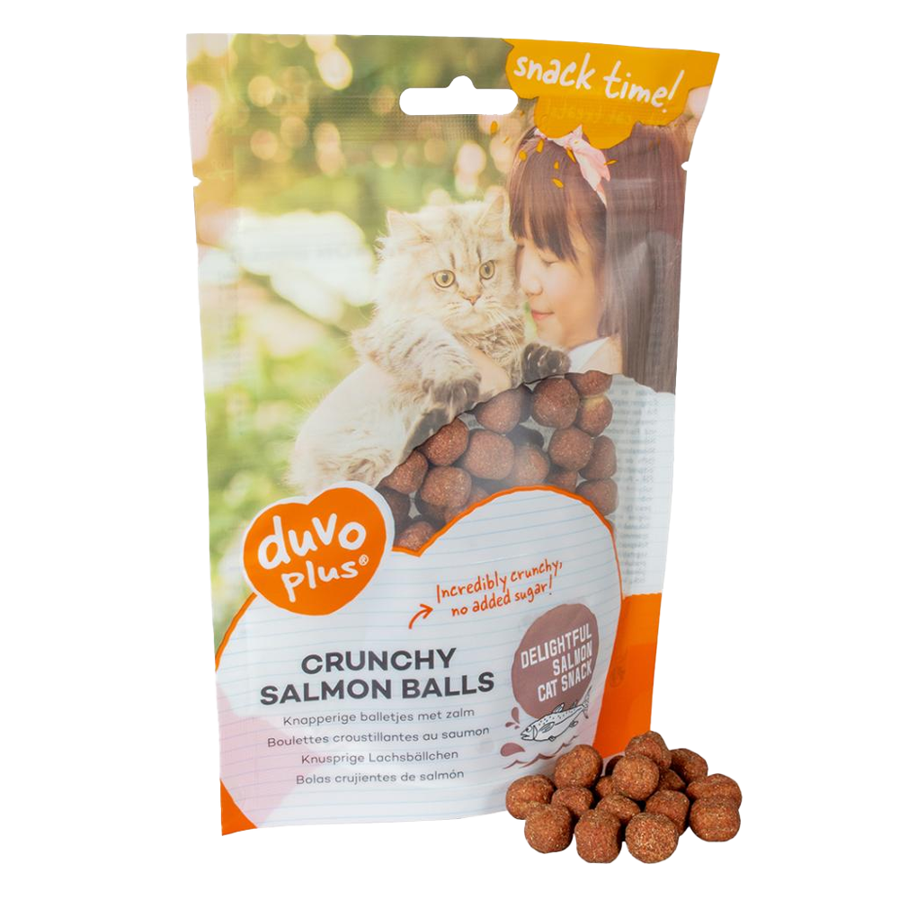 Crunchy salmon balls