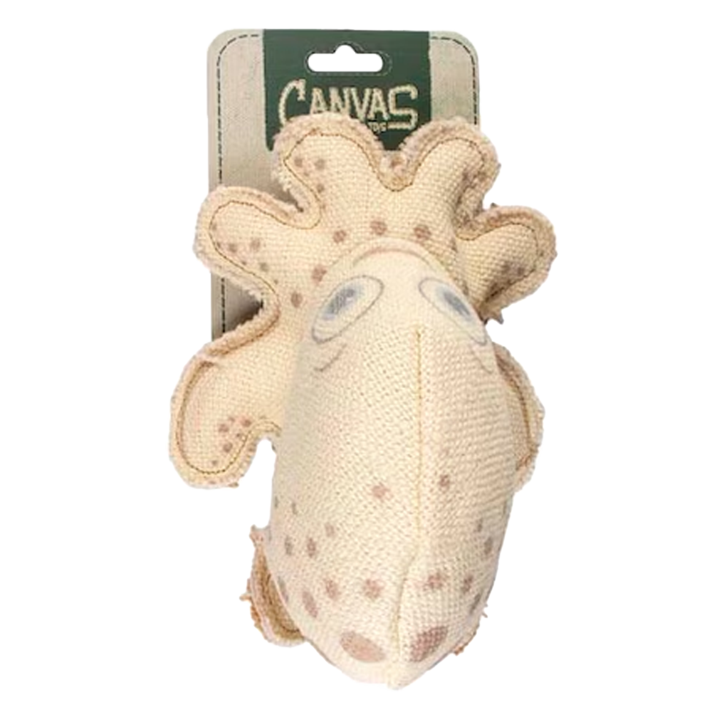 Canvas Octopus Dog Toy