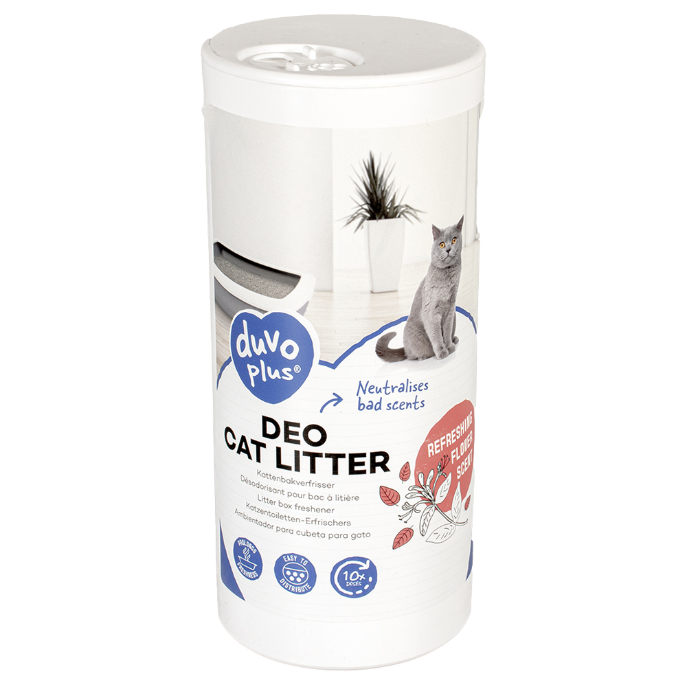 Deo cat litter flower scent