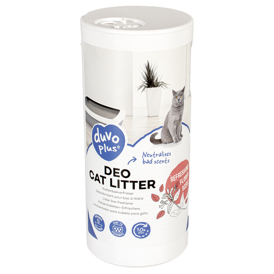 رمل قطط Deo برائحة الزهور