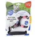 Kitten Walking Set White Dots