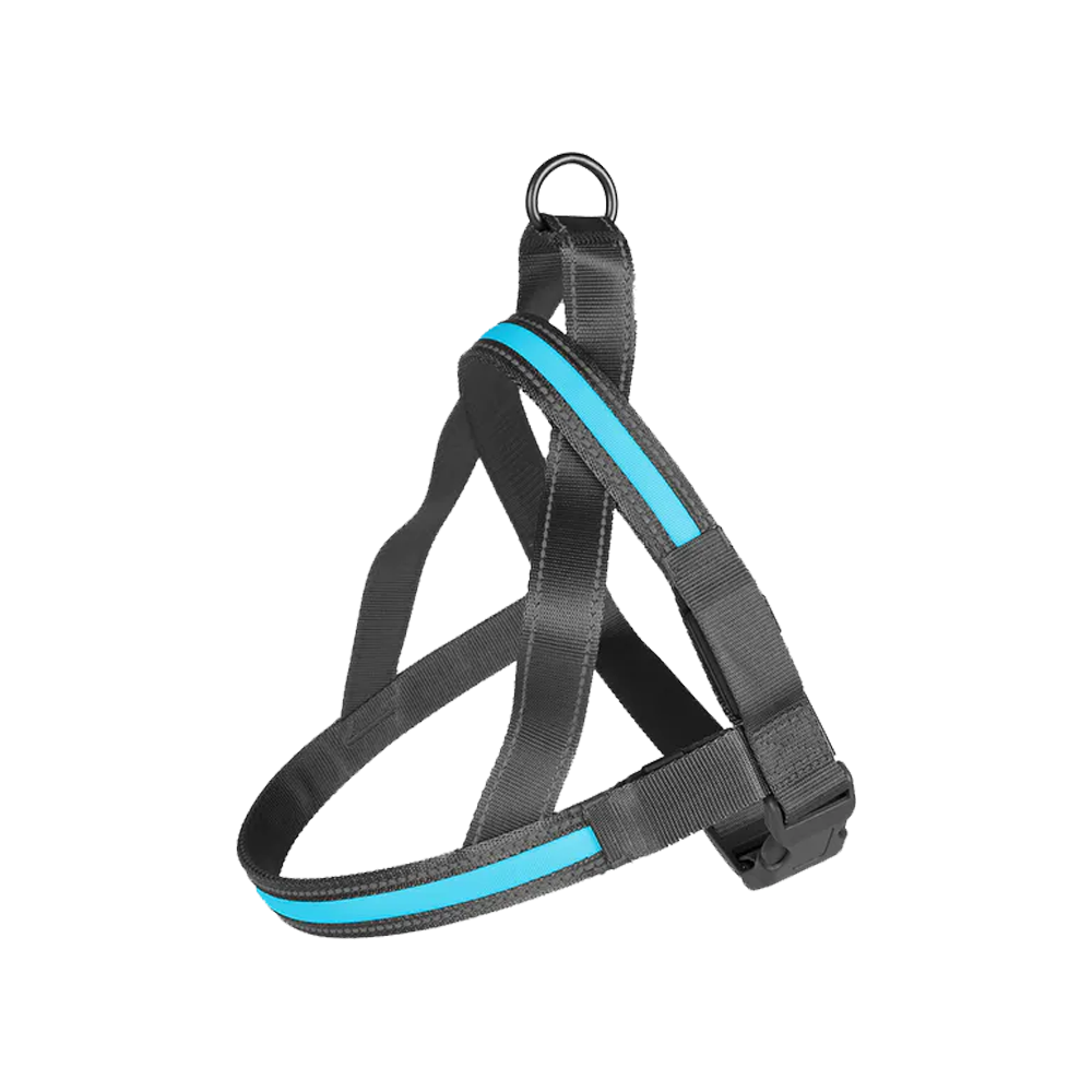 Metal Harnas Flash Light Usb Nylon