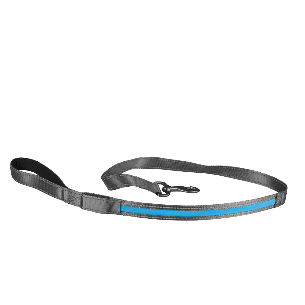 Metal Leash Flash Light USB Nylon