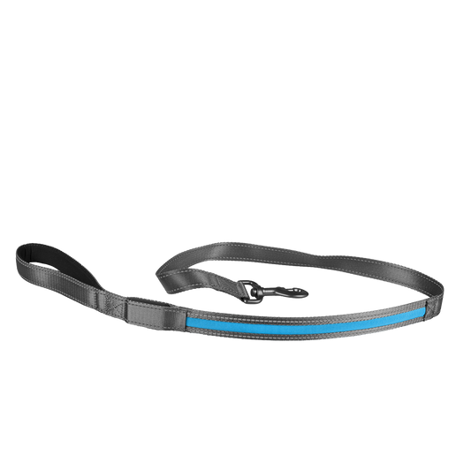 Metal Leash Flash Light USB Nylon