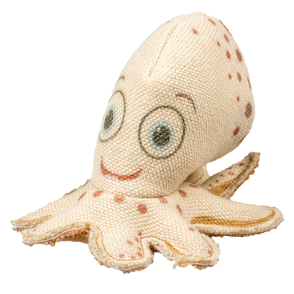 Canvas Octopus Dog Toy