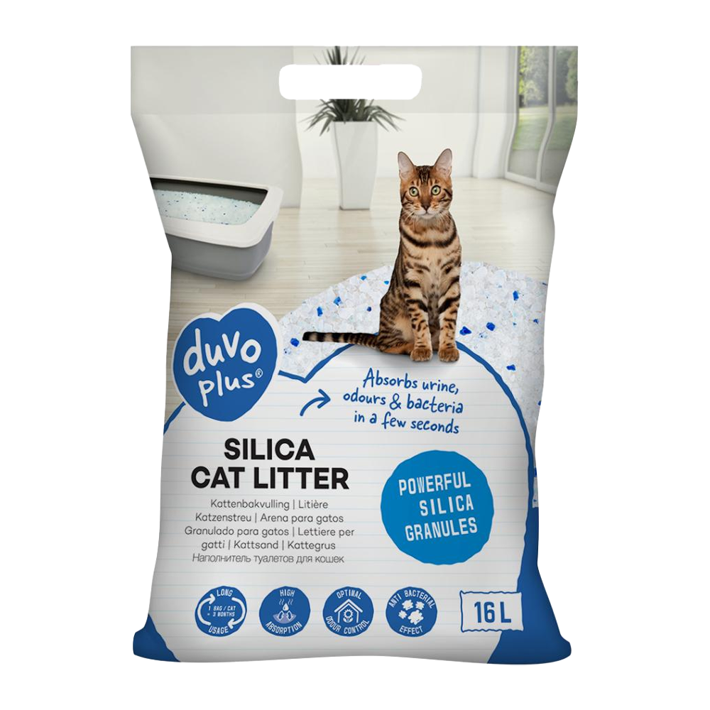 Premium Silica cat litter