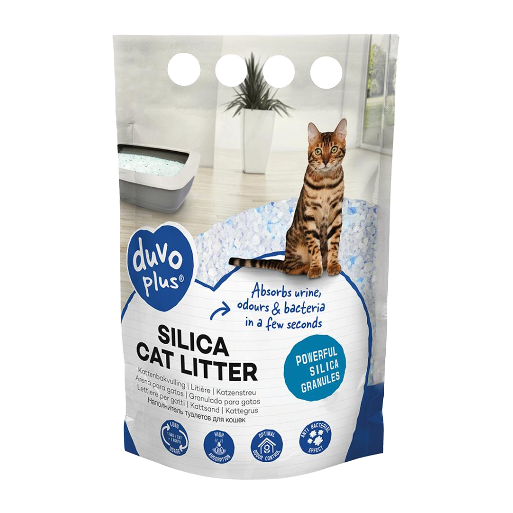 Premium Silica cat litter