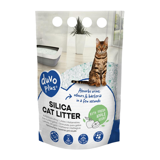 Premium Silica cat litter apple