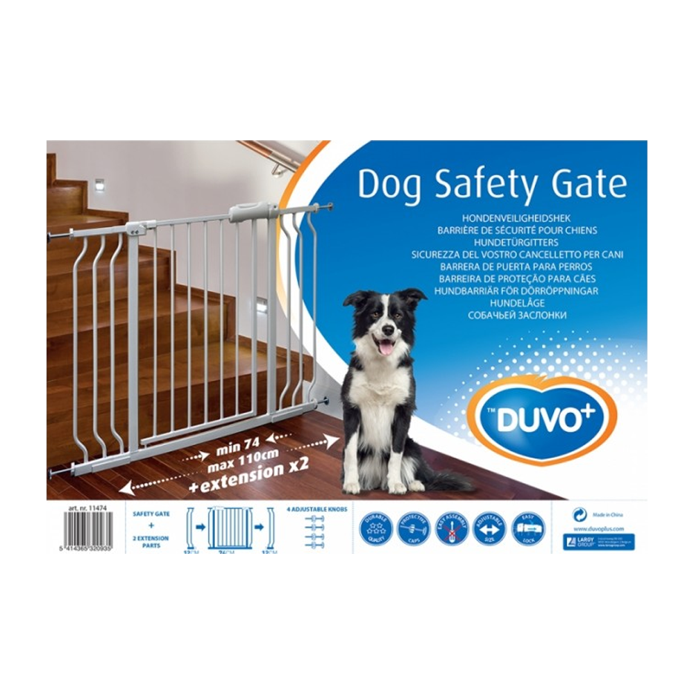 Safety gate for dogs