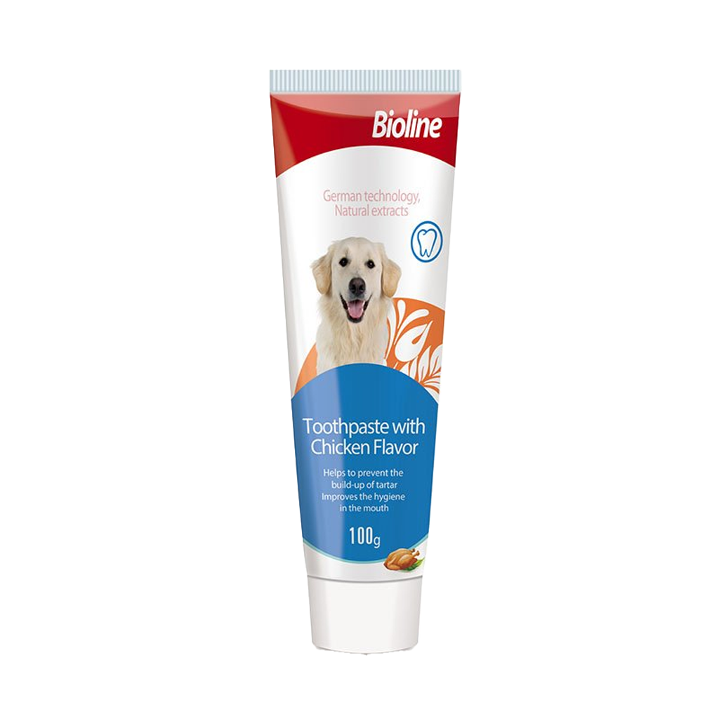 Toothpaste with Chicken Flavor