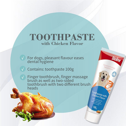Toothpaste with Chicken Flavor