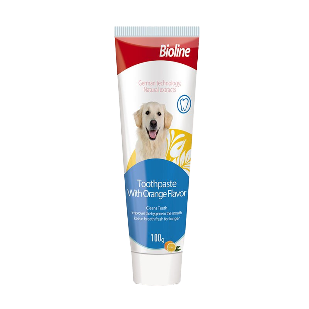 Toothpaste with Orange flavor