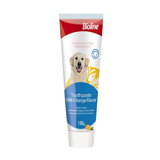 Toothpaste with Orange flavor