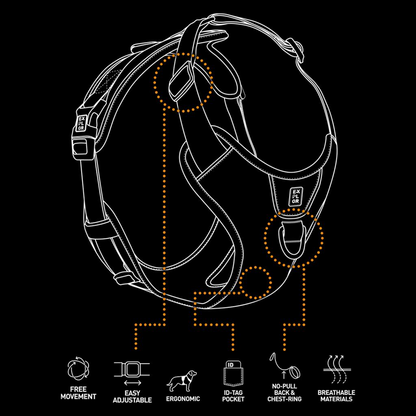 Ultimate Fit No-Pull harness Fashion