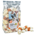 meat! Chicken & rawhide small bones