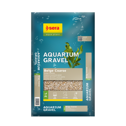 sera Aquarium Gravel Beige Coarse
