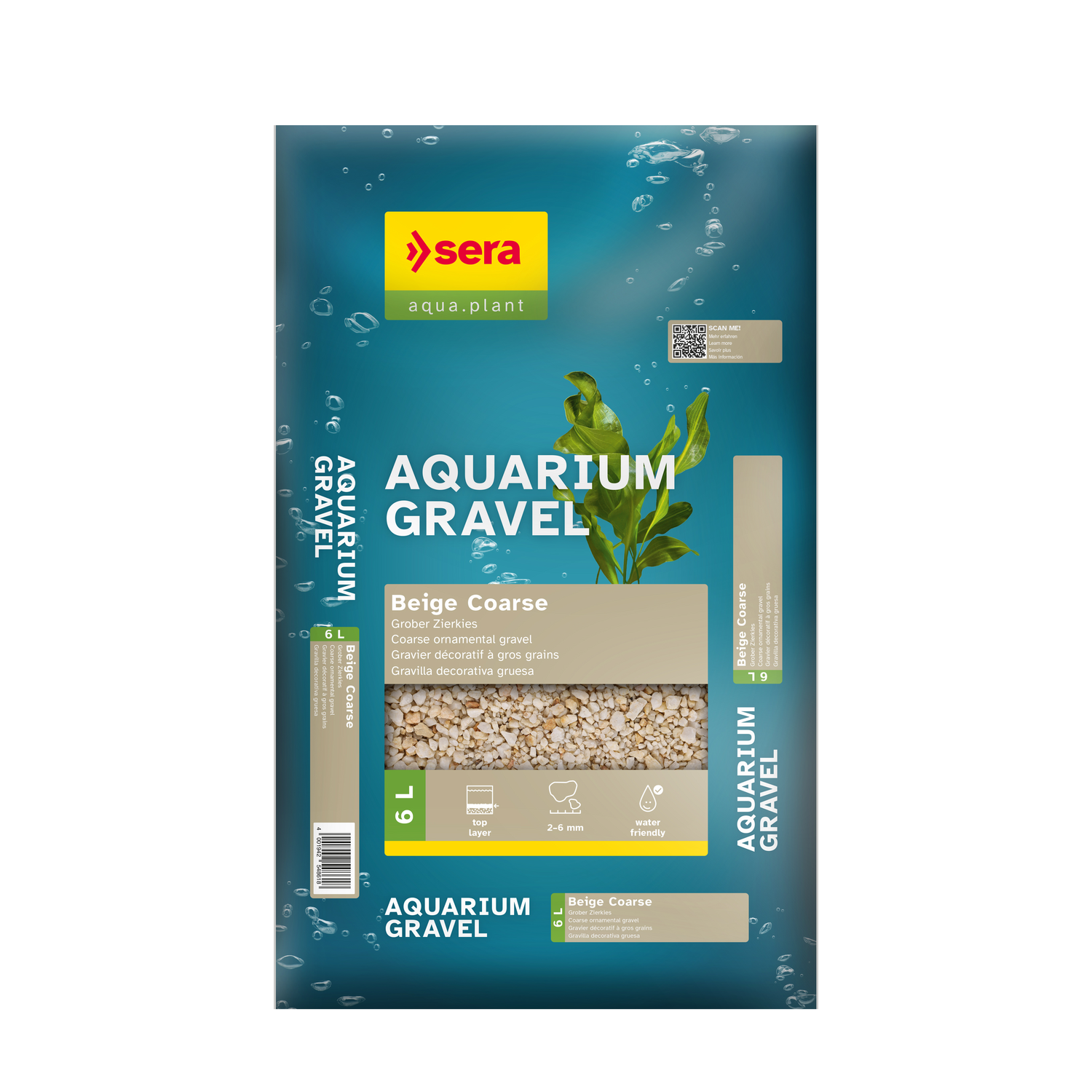 sera Aquarium Gravel Beige Coarse