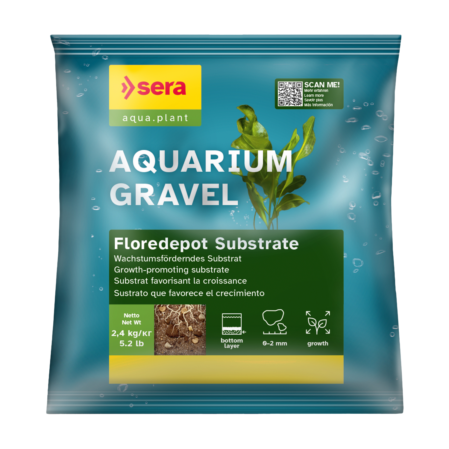 sera Aquarium Gravel Floredepot Substrate
