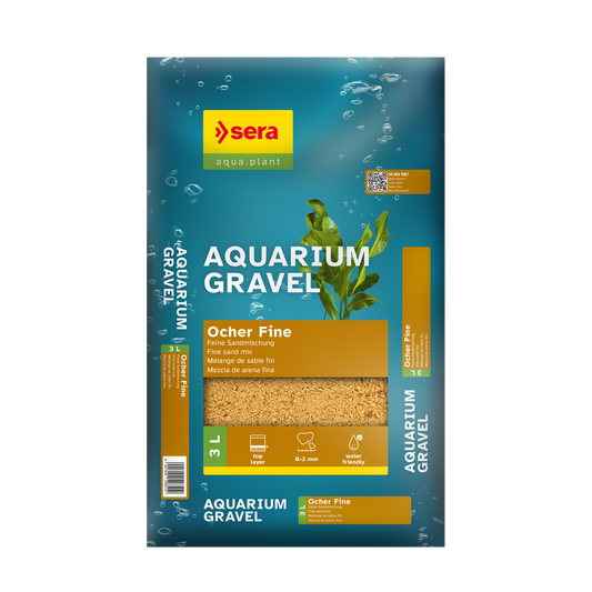 sera Aquarium Gravel Ocher Fine