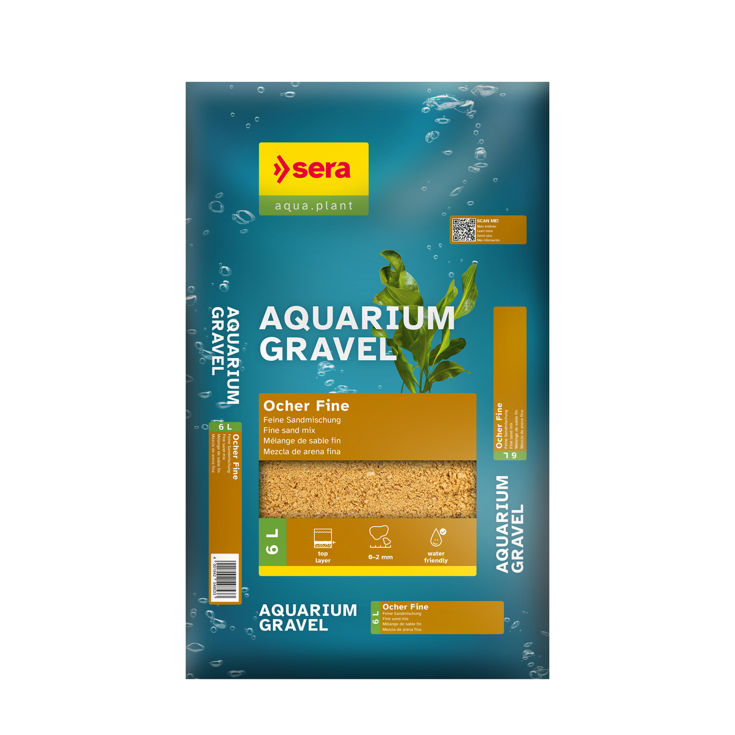sera Aquarium Gravel Ocher Fine