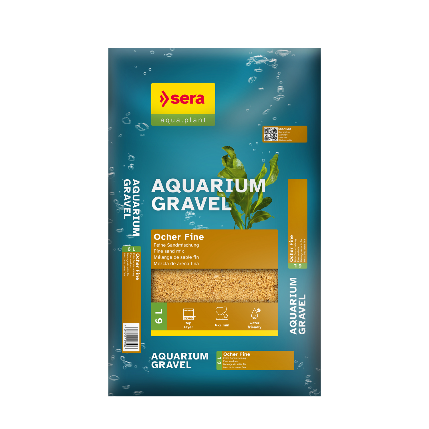 sera Aquarium Gravel Ocher Fine