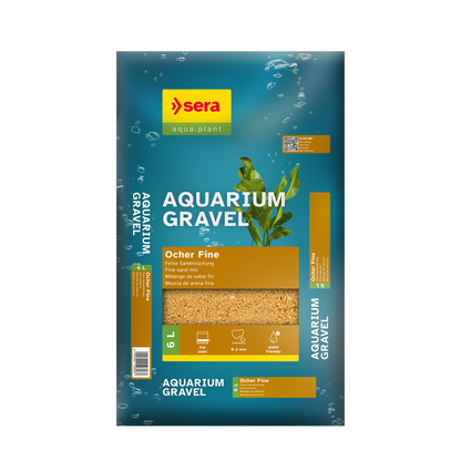 sera Aquarium Gravel Ocher Fine