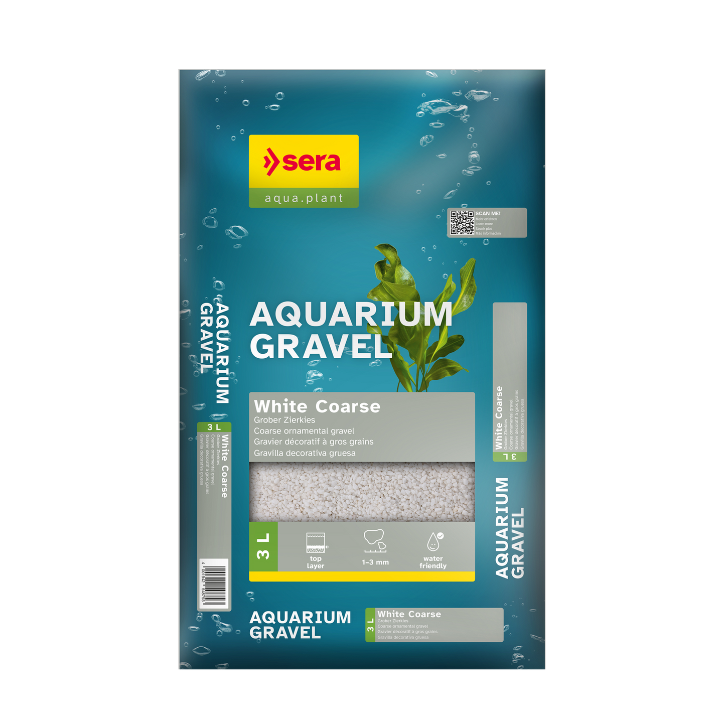 sera Aquarium Gravel White Coarse