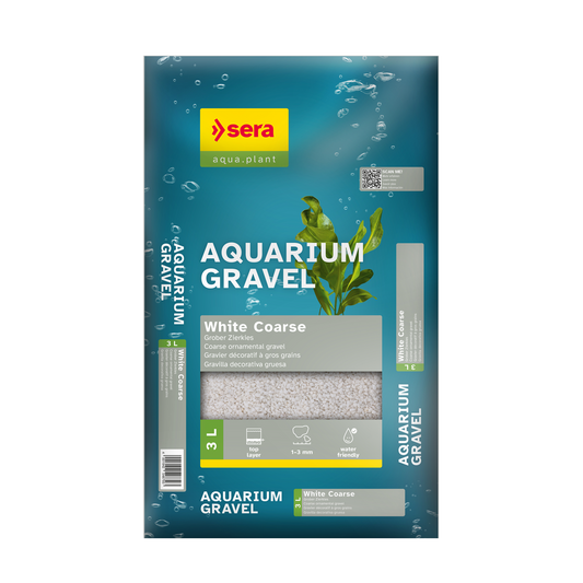 sera Aquarium Gravel White Coarse