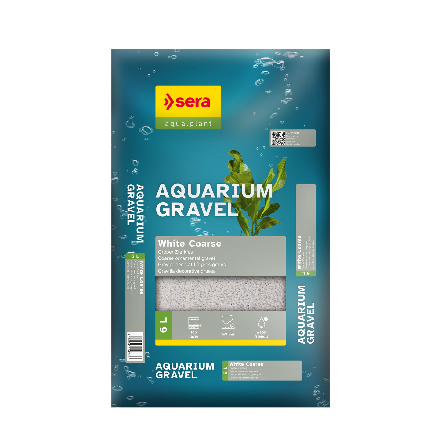 sera Aquarium Gravel White Coarse