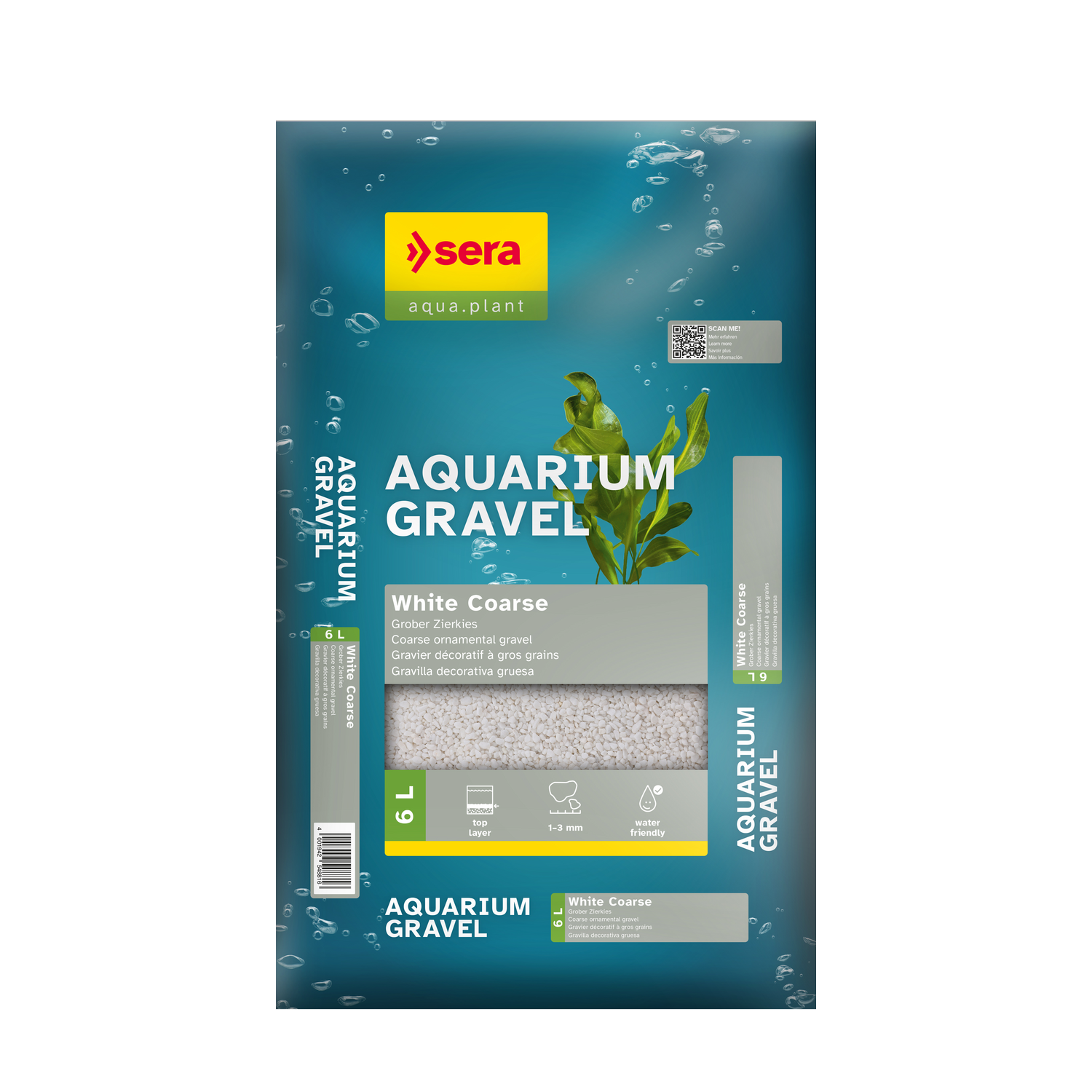 sera Aquarium Gravel White Coarse
