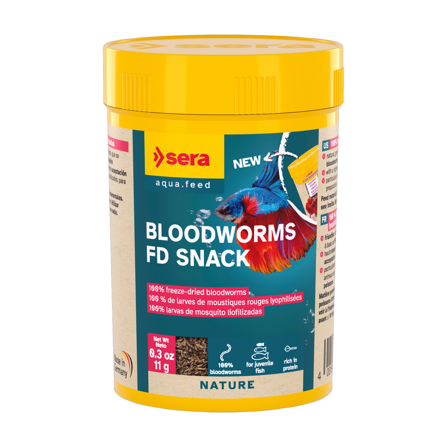 sera Bloodworms FD Snack