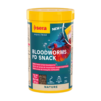 sera Bloodworms FD Snack