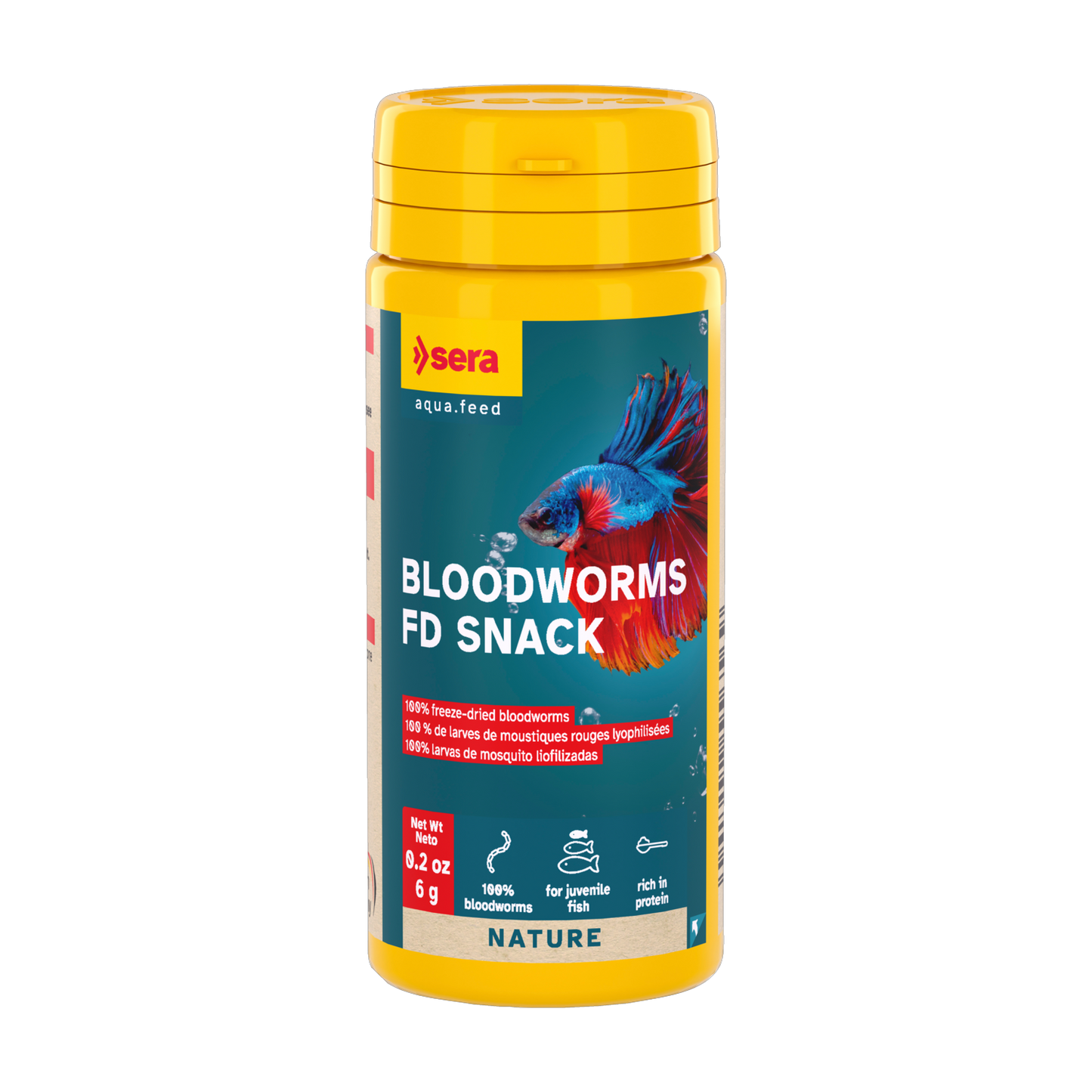 sera Bloodworms FD Snack