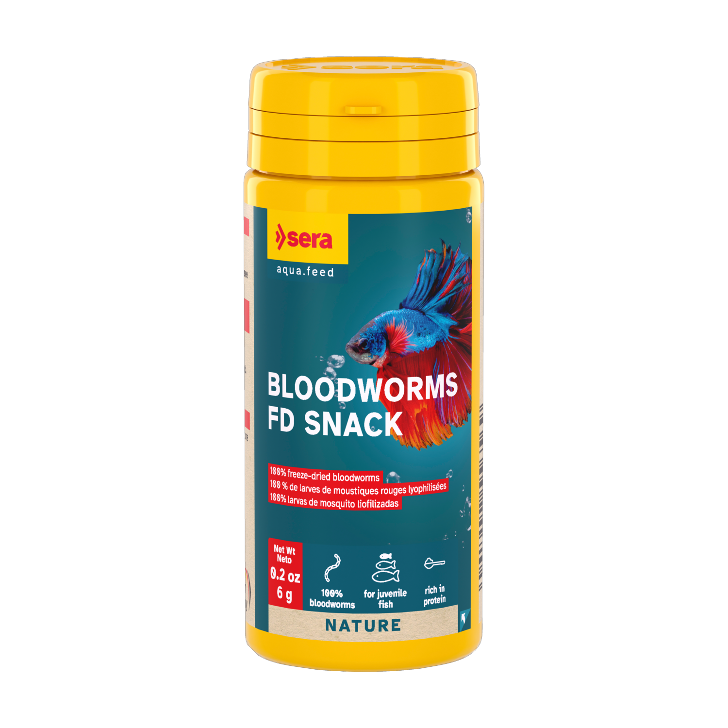 sera Bloodworms FD Snack