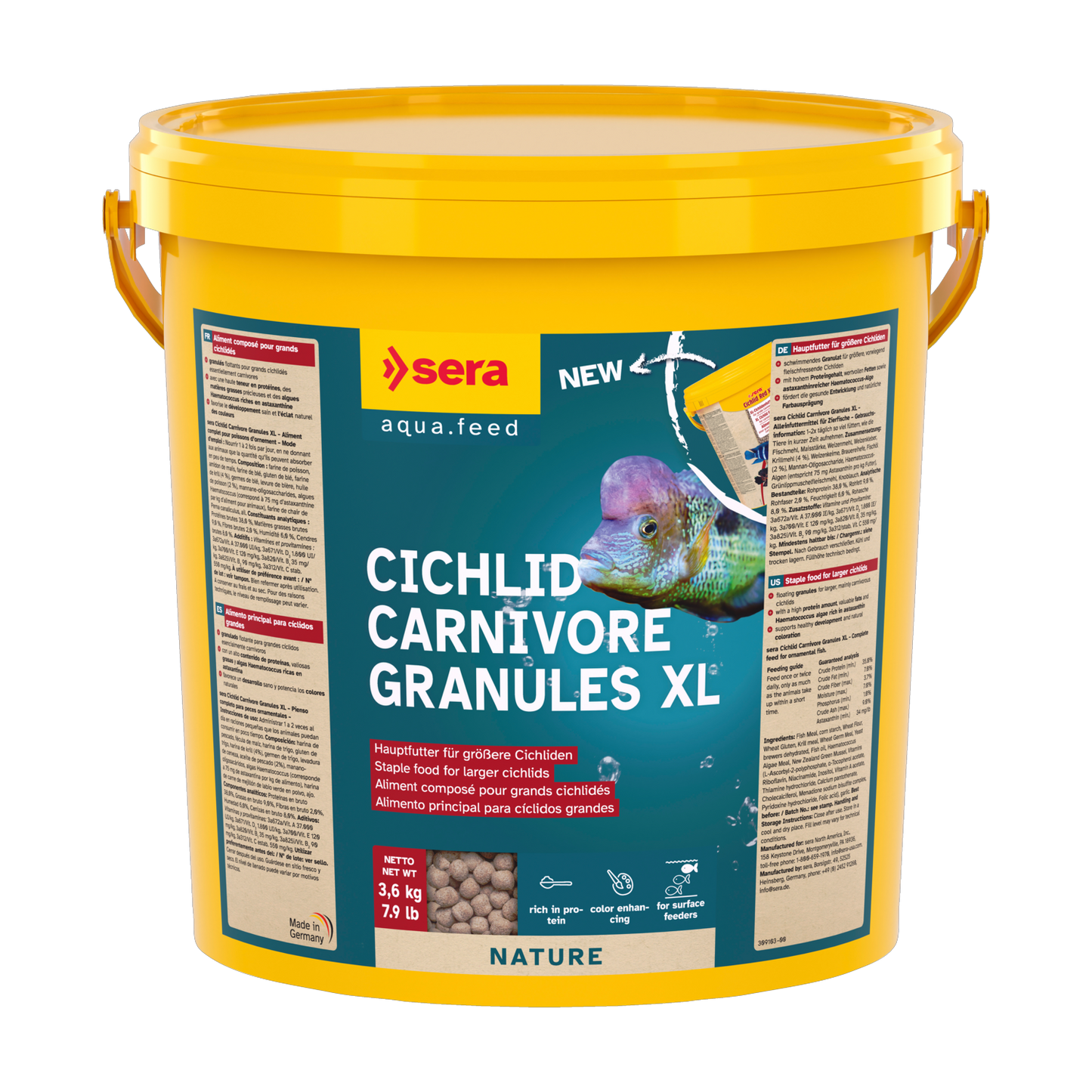sera Cichlid Carnivore Granules XL