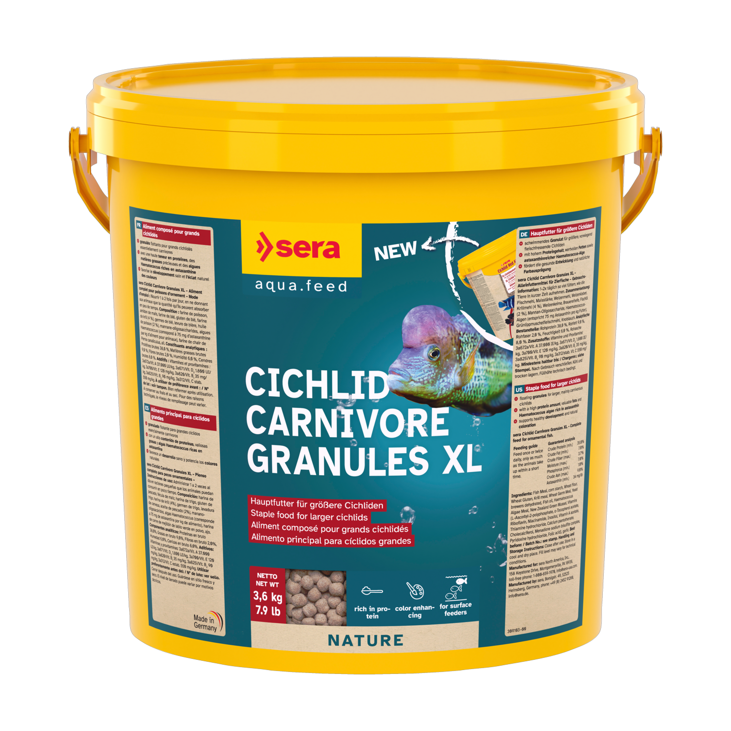 sera Cichlid Carnivore Granules XL