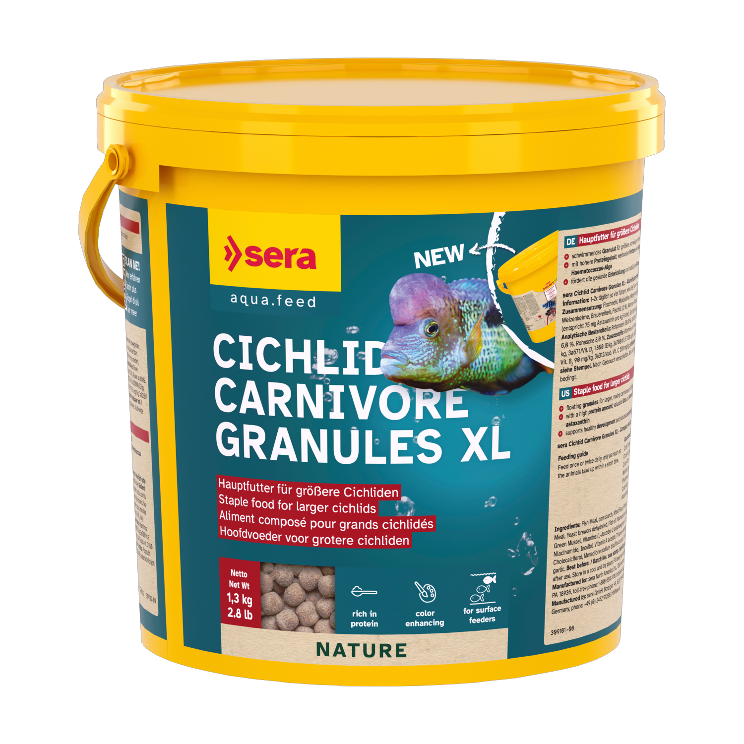 sera Cichlid Carnivore Granules XL