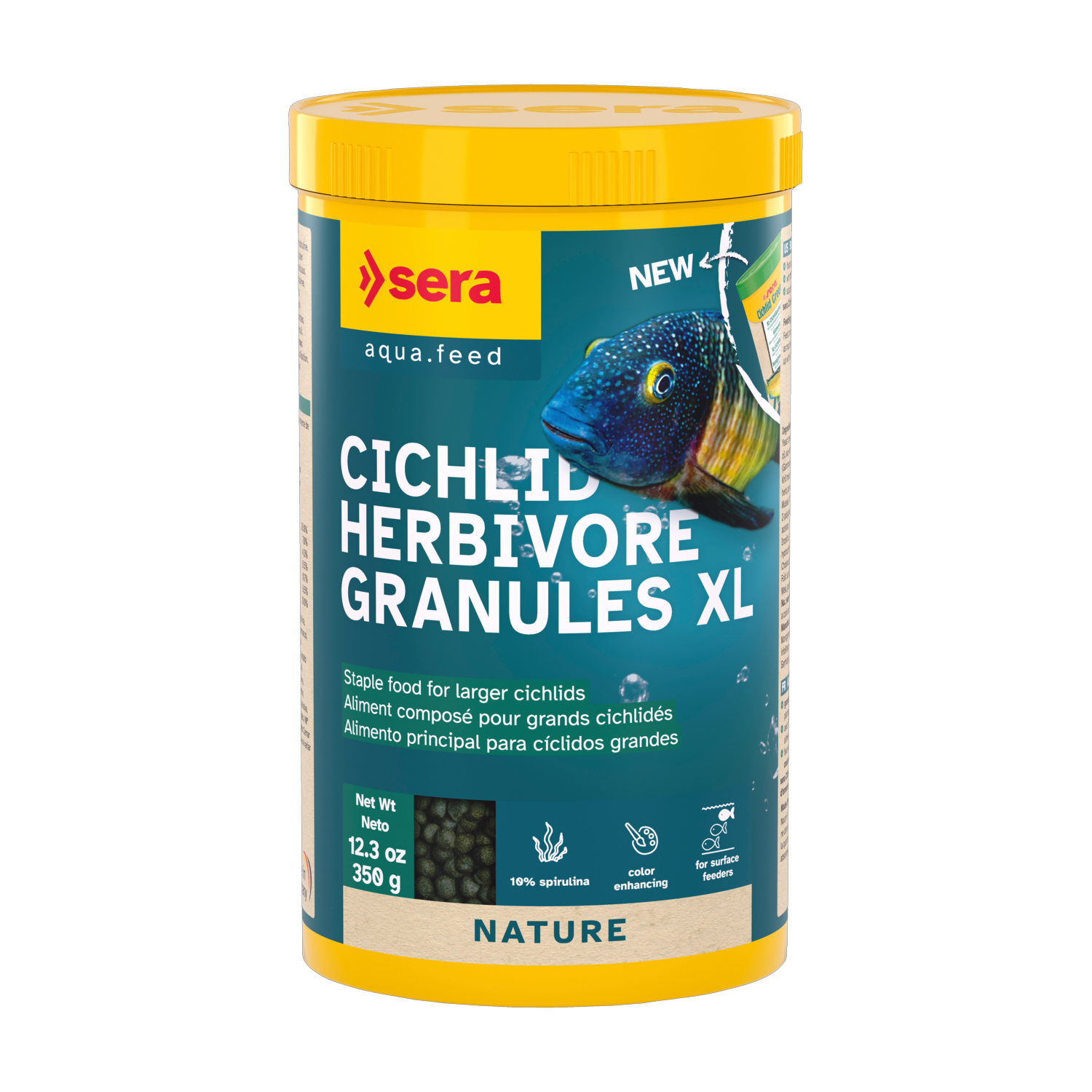 sera Cichlid Herbivore Granules XL