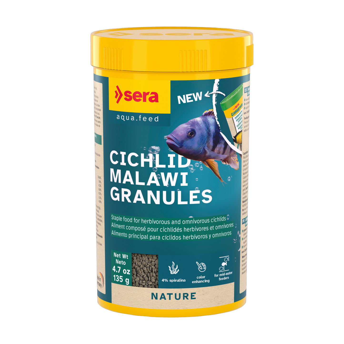 sera Cichlid Malawi Granules
