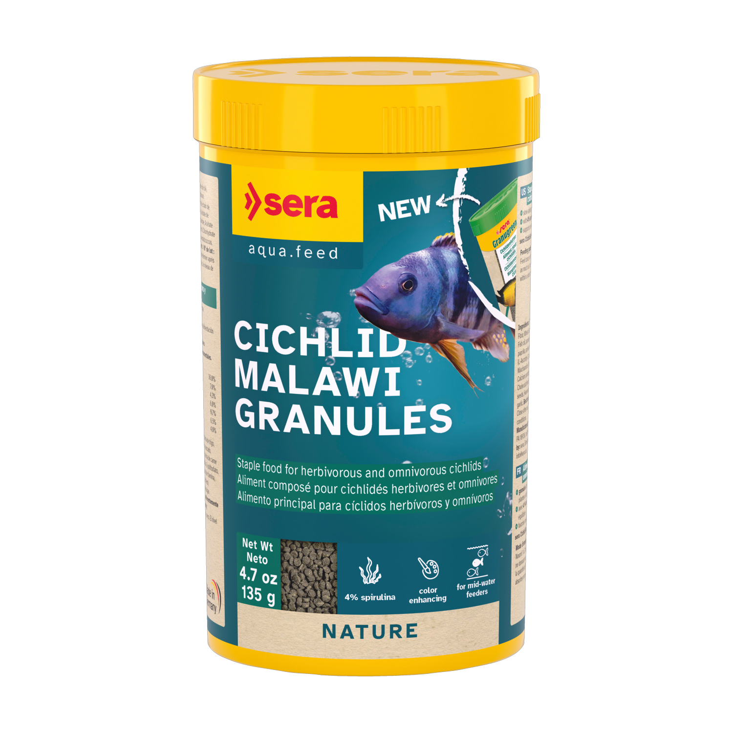 sera Cichlid Malawi Granules